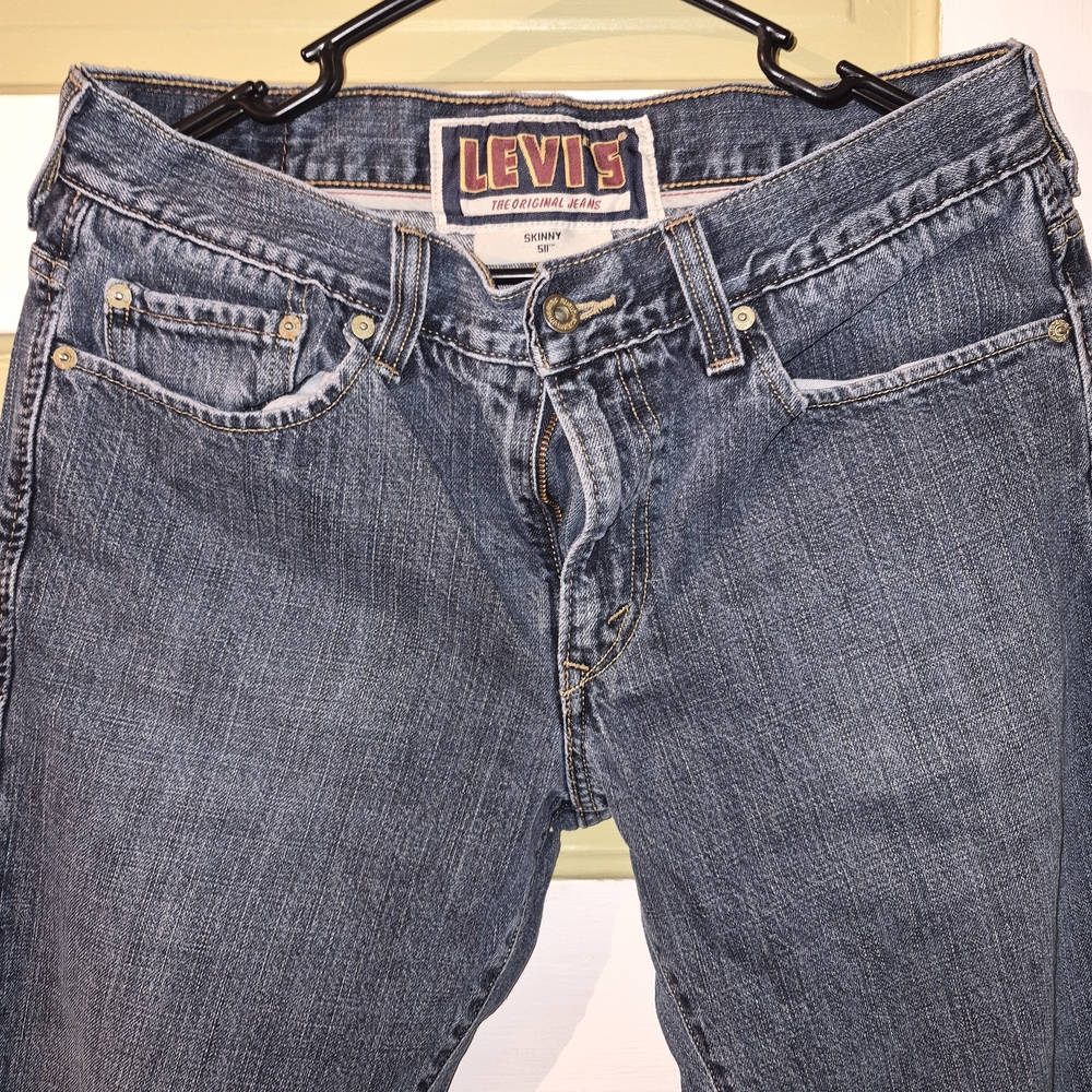 Levi's Men's 511 Skinny Jeans in Medium Blue Wash